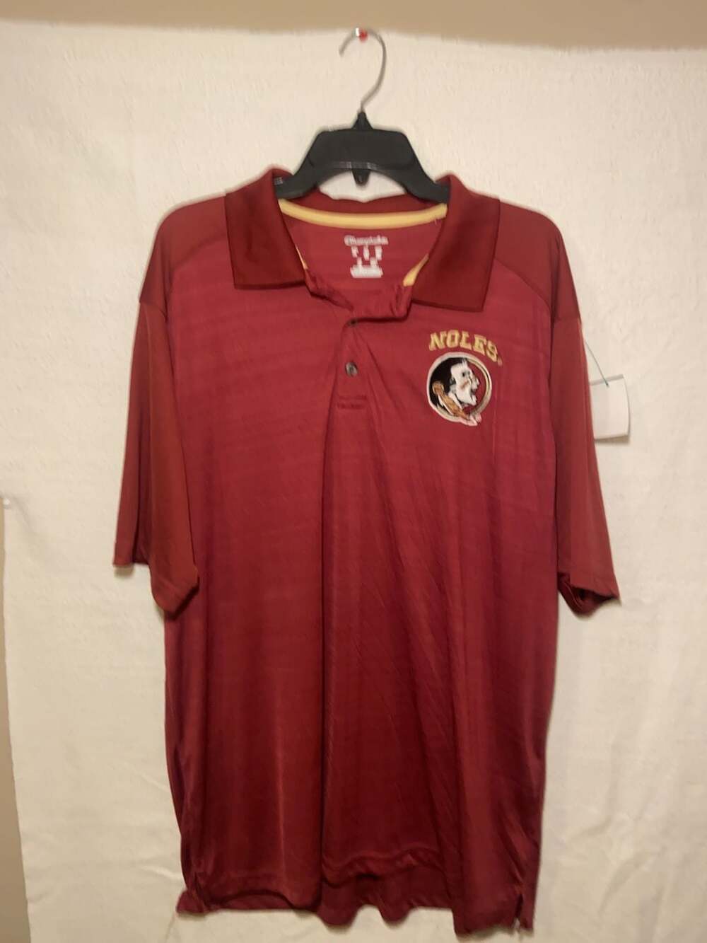 Champion Elite Florida State University FSU Noles Polo Shirt Men's XL